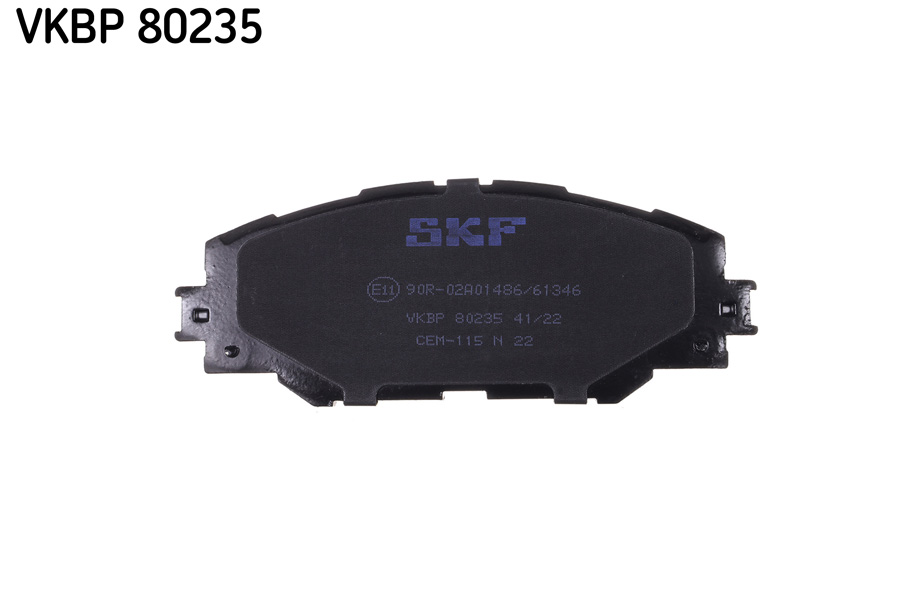 Set placute frana,frana disc VKBP 80235 SKF